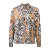 MEXX Bluza  temno bež / nočno modra / bela