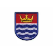 shumee Našitek grba Sveta Velikega Londona (GLC) - ščit - samolepilna podlaga - vezen našitek/značka/emblem