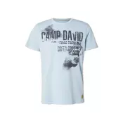 CAMP DAVID Majica svijetloplava / kameno siva
