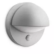 Philips - Zunanja stenska razsvetljava s senzorjem JUNE 1xE27/12W/230V IP44