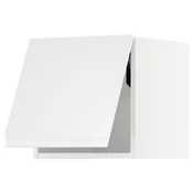 METOD Horizontalni zidni ormaric, bela/Voxtorp v. sjaj bela, 40x40 cm