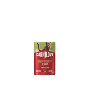 Carnilove Cat Adult vrečka, koščki v omaki - puran in raca - 85 g 85 g