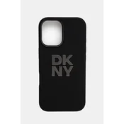 Etui za telefon Dkny iPhone 16 6.1 boja: crna, DKHCP16SSMCBSK