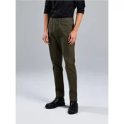 Sinsay - Slim pantalone - žuto zeleno