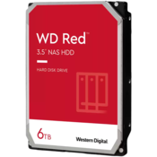 HDD Desktop WD Red (3.5, 6TB, 256MB, 5400 RPM, SATA 6 Gb/s)