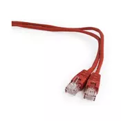 Gembird PP12-2M/R networking cable Cat5e U/UTP (UTP) Red