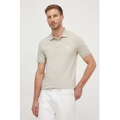 BOSS Orange polo majica moška bombažna z elastanom Passenger