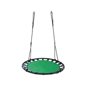 Ljuljaška za decu, Okrugla, 120 cm, Crna