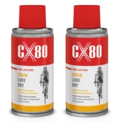 shumee CX80 MAZIVO ZA KOLESNICE VERIGE SUHO Mazilo v spreju za kolesarske verige 150 ml x 2