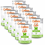 Calibra Dog Life Sensitive Rabbit 12x400 g