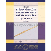 KOHLER:ETUDEN FUR FLOTE OP.33/2
