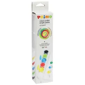 Boja tempera akrilna 25 ml u čaši 6boja+paleta Primo 408TA6 blister