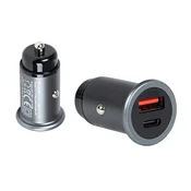 slomart Avtomobilski polnilnik Blow 30W USB-A + USB-C s Power Delivery