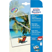 Avery-Zweckform Fotografski papir Avery-Zweckform Superior Photo Paper Inkjet C2495-45R 13 x 18 cm 230 g/m 45 listov visoko-sijajni