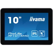 The ProLite TF1015MC (10.1 inch) uses PCAP touch technology and is built into an eye catching bezel with edge-to-edge glass. Equipped with a foam seal finish it supports seamless integration into kiosks and provides IP65 rating.