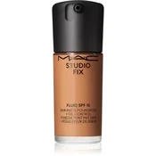MAC Cosmetics Studio Fix Fluid SPF 15 24HR Matte Foundation + Oil Control matirajoči tekoči puder SPF 15 odtenek NW35 30 ml