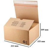 NN ŠKATLA PAKETNA SAMOLEPILNA QUICKBOX 213x153x109