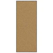 Vidaxl Doormat Drugo Krema in črna 120 x 300 cm Poliamid in PVC