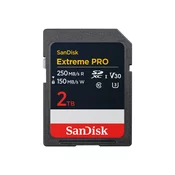 SanDisk Extreme Pro SDXC 2TB UHS-I C10 U3 V30