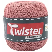 Twister Bombažna kvačkana preja Häkelgarn 100 g - (033) staro rožnata st.