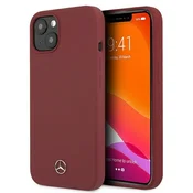 Mercedes etui Silicone Line za iPhone 13 mini - rdeča
