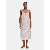 LAUREN RALPH LAUREN Nočna srajca ILN02506 Svetlo modra Relaxed Fit