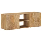vidaXL Stenski TV kabinet s polico s shranjevanjem 100 x 30 x 35 cm