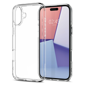 Ovitek Spigen Ultra Hybrid za iPhone 16 - crystal clear