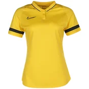 NIKE Funkcionalna majica Academy 21 rumena/črna
