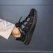 Muške crne patike Stealth Grid