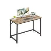 Songmics Pisarna 100x50x75 cm rjava