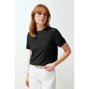 Trendyol Milla Ženska majica TWOSS24TS00048, Crna