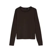 VERO MODA Majica VMADA temno rjava