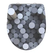 WC deska Schütte Round Dips Duroplast HG, Soft Close