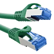 shumee Omrežni kabel RJ45 Cat.6A S/FTP 0,5 m, oklopljen, 10 Gb LSZH 500 MHz