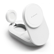 slomart Indukcijski polnilnik RINGKE QI2.2 25W 3v1 Magnetic MagSafe - bel