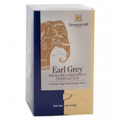 Bio čaj v filter vrečkah Earl grey, Sonnentor, 27 g