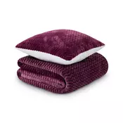 Komplet Dormeo Warm Hug ombre lila 200x200 cm LILA