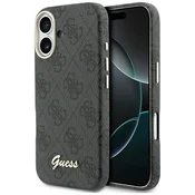 Guess GUESS etui za iPhone 17, združljivo z MagSafe, GUHMP17S5P4FWMSK (PU FW 4G Script), črno