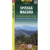 Spišská Magura 1:50T/1107 Turistická mapa SHOCart