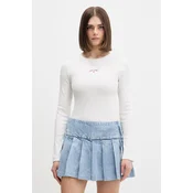 Guess Jeans majica z dolgimi rokavi ženska bombažna