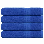 Vidaxl Savna brisače FROGN 4 kosi modre 80x200 cm 360 g/m2