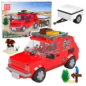 Kocke za sestavljanje avta Fiat 126 s 393 elementi