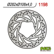 NG Sprednji zavorni disk Yamaha YBR250 2007-2011 (282 mm, 4 mm)