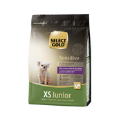 Select Gold Dog Sensitive XS Junior Jagnjetina, Losos i Krompir 1 kg