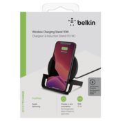Belkin Wireless Charging Stand 10W Micro-USB Cab. Power Supply