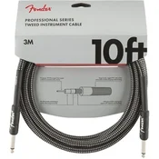 Fender Professional Series Gray Tweed 3 m Ravni - Ravni Instrument kabel (Kao novo)