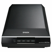 Epson Perfection V600 Photo, 210 x 297 mm, 6400 x 9600 DPI, 48 bit, 48 bit, 23 sekundi/stranica, Plošni skener