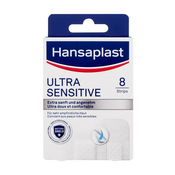 Hansaplast Ultra Sensitive obliž 8 kos