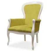 Casa Padrino luxury baroque armchair green/white - Luxury living room armchair in baroque style - Luxury living room furniture in baroque style - Baroque furniture - Noble & magnificent